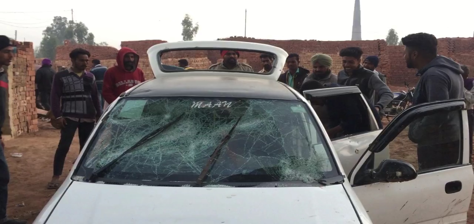 people beaten drug trafficker in faridkot village