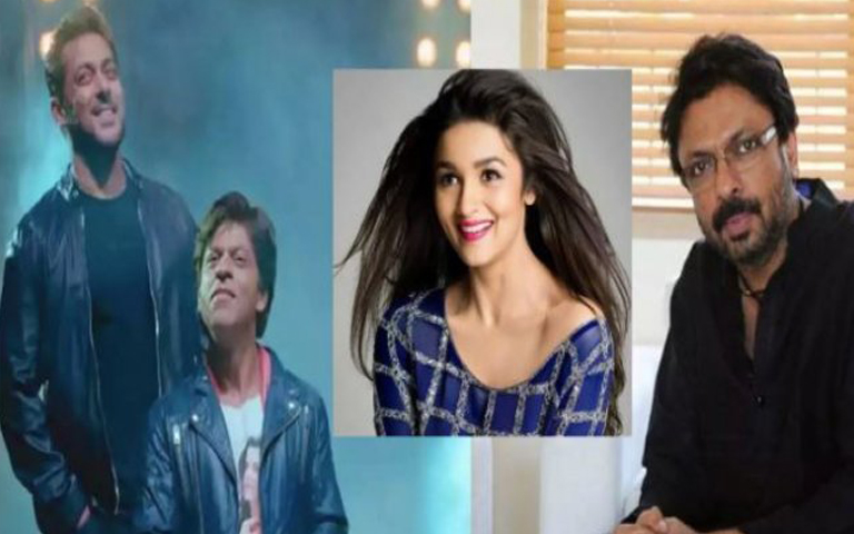 Alia to star with Salman Shahrukh in bhansalis next
