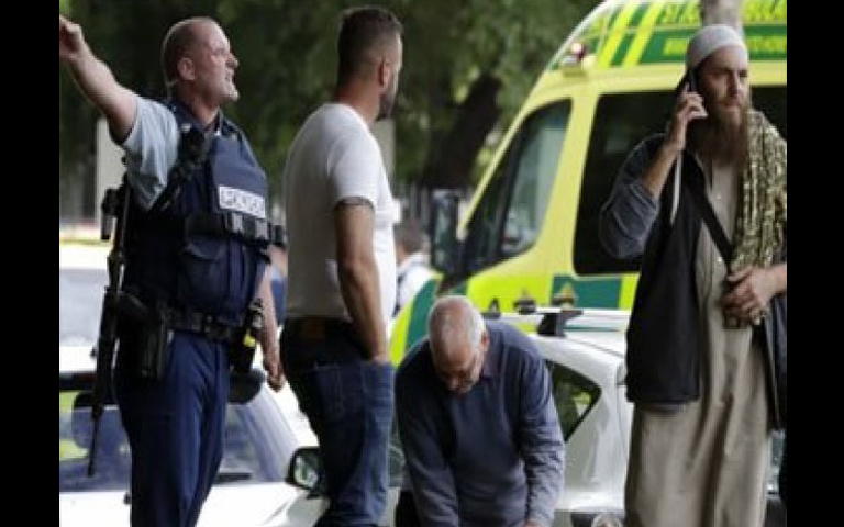 shoot out at New Zealand mosque