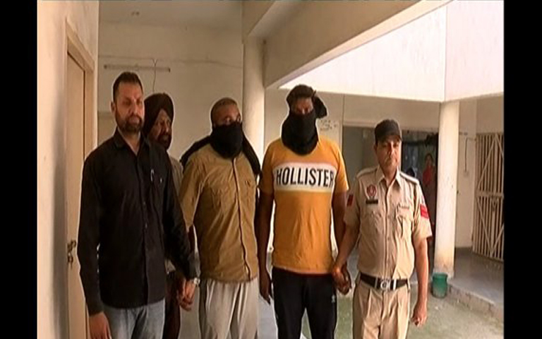 sarpanch son arrested with 1 kg herion