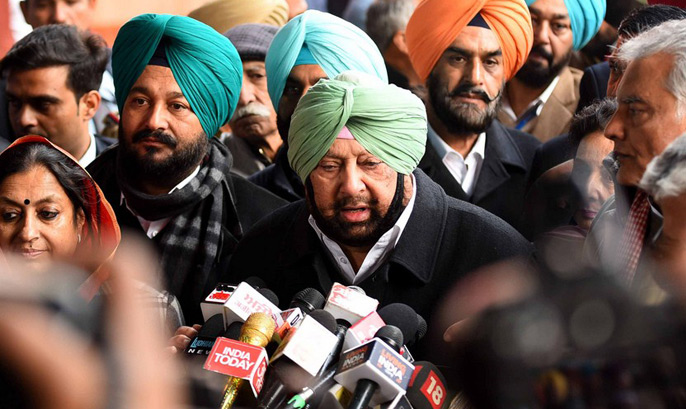 captain-amarinder-singh-marched-against-caa-protest-in-ludhiana