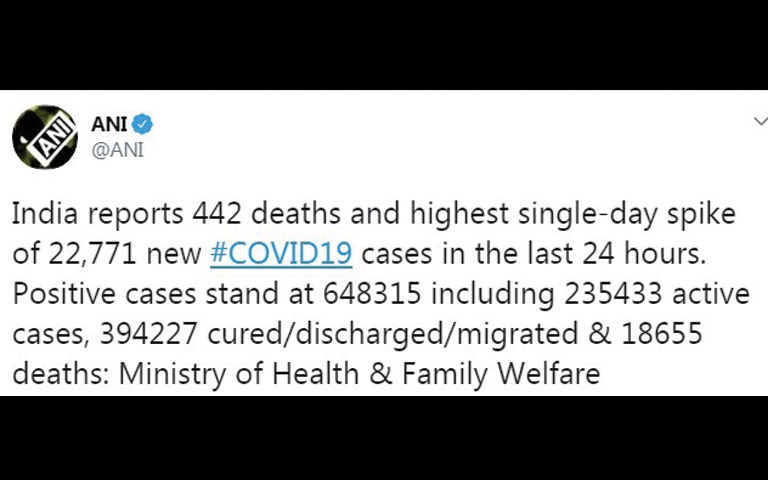 22-771-new-corona-cases-in-india