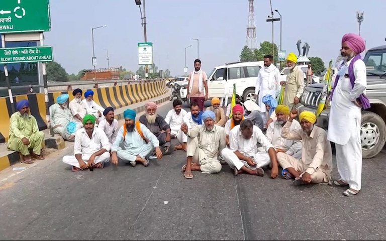 Farmers' organizations against govt after farmer's death