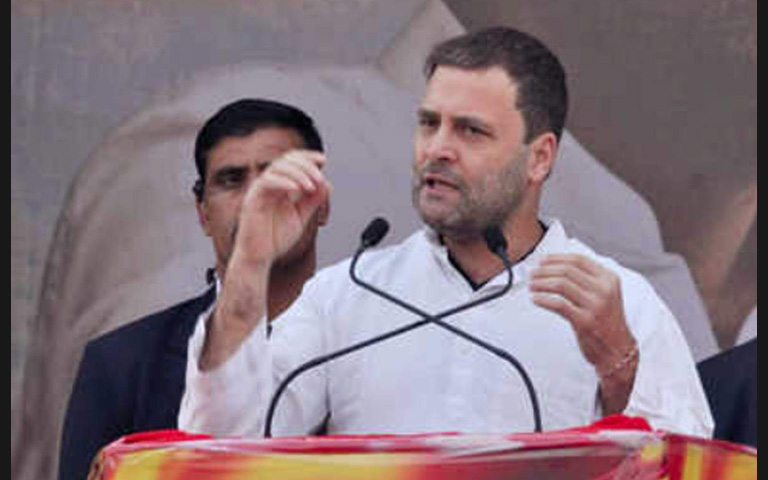 Rahul Gandhi attacks Centre Govt and Modi in Patiala
