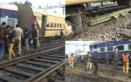 Amritsar-Jayanagar-Express-train-crashes,-two-coaches-derailed